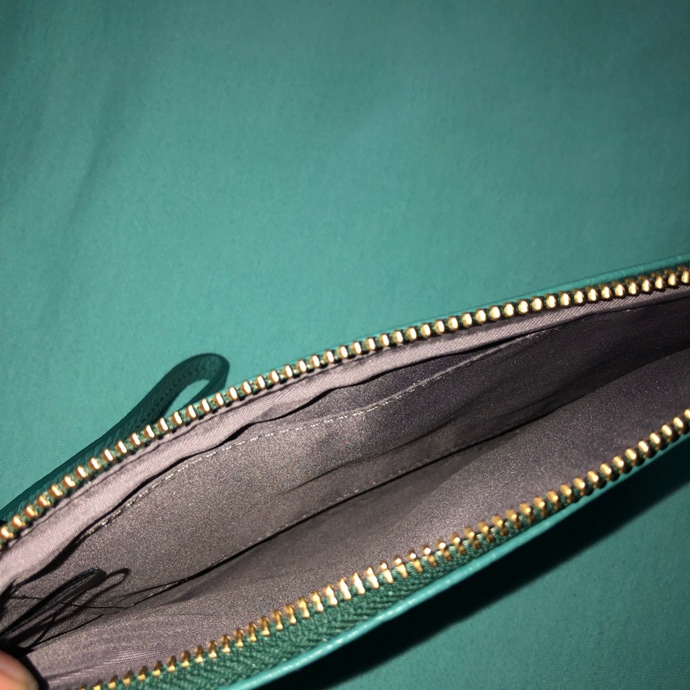 Teal Fossil Clutch/Wristlet - Picture 2 of 2